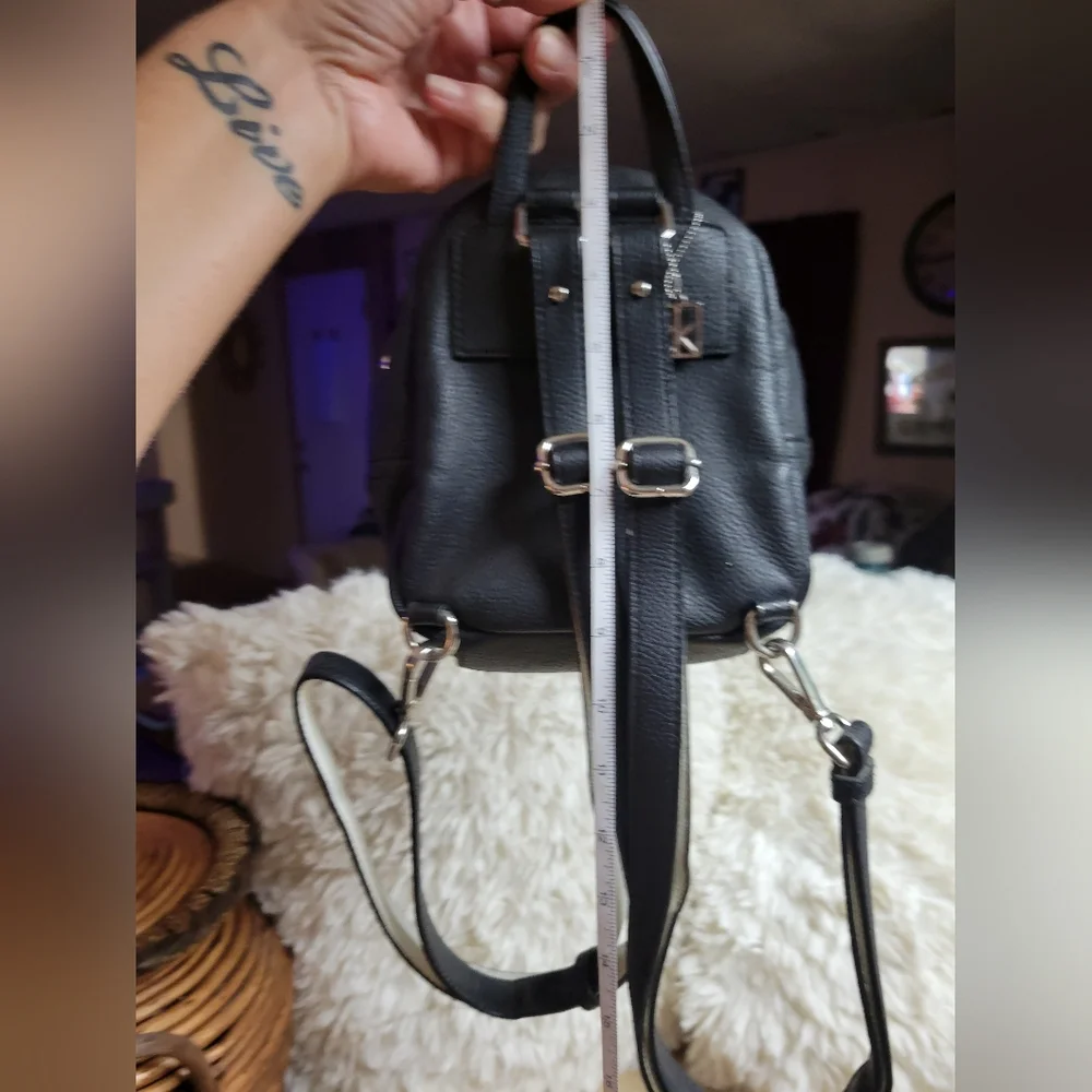 Calvin Klein mini backpack purse cute circle details
